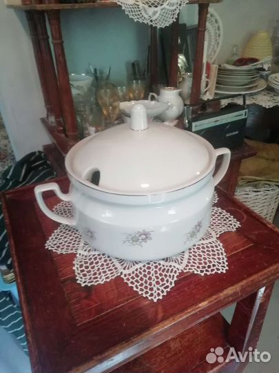 Супница фарфор СССР рига