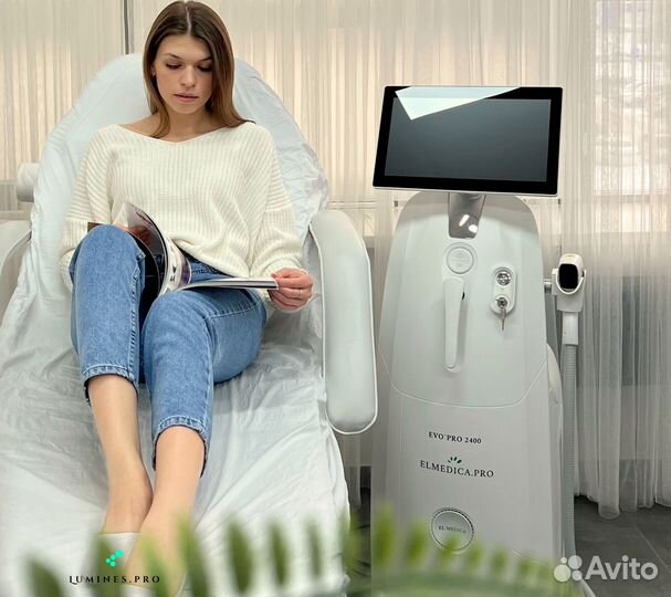 Диодный лазер для эпиляции Lumines-M Макс’Ван 1200в