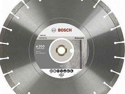 Алмазный диск по бетону bosch 350х25,4/20 мм Stand