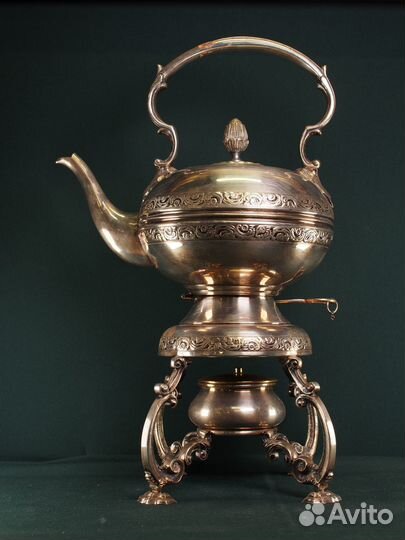 Антикварная бульотка-чайник. Европа