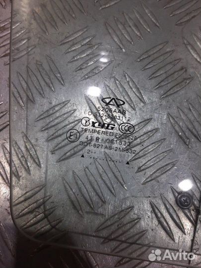 Стекло двери переднее правое Chery Kimo A1 S12