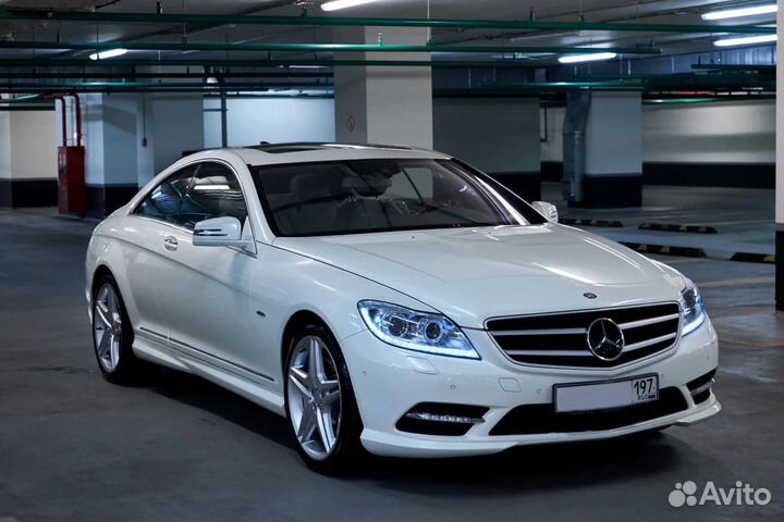 Передний бампер AMG mercedes CL class W216