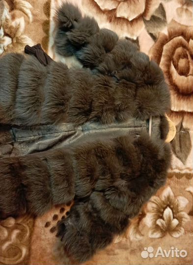 Шуба из песца