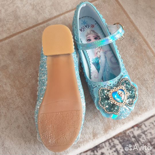 Туфли для девочки Эльза Холодное сердце