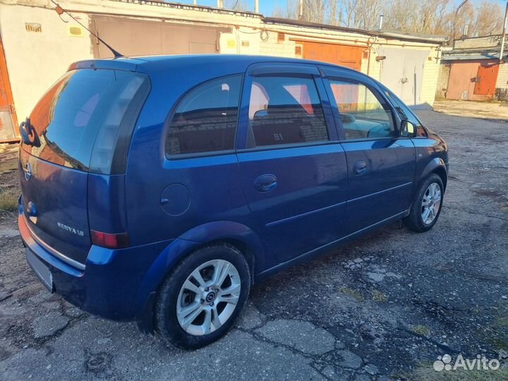 Opel Meriva 1.6 МТ, 2009, 195 000 км