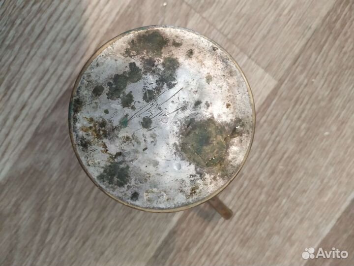 Подстаканник фраже серебрение латунь
