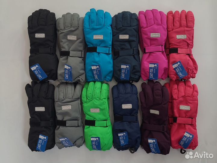 Перчатки-Краги зимние на 6-8лет и 8-10 лет