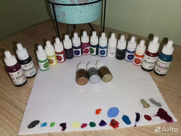 Алкогольные чернила для петри kamenskayas-art