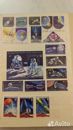 Марки СССР и разных стран