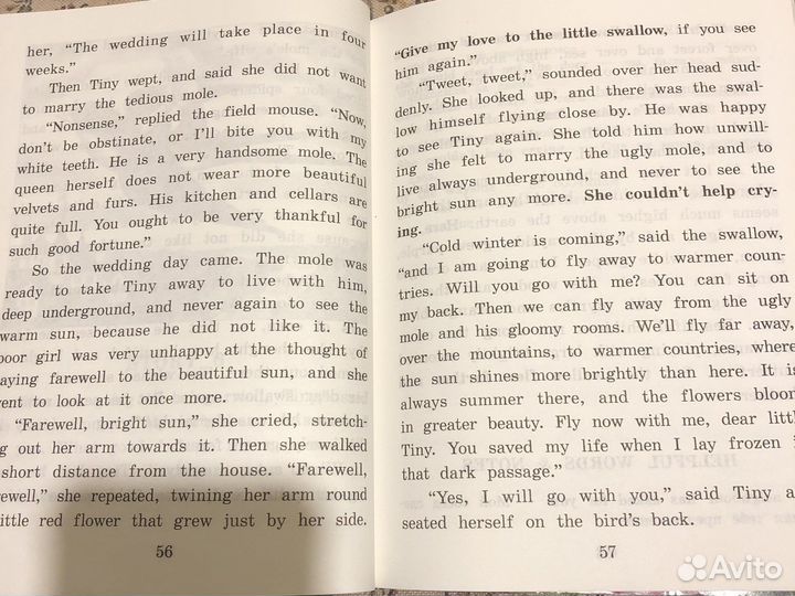 Дюймовочка. Английский клуб. Thumbelina