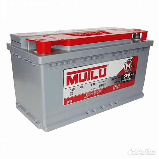 Аккумулятор mutlu SFB 100 А/ч smf115d31fr 306x175x