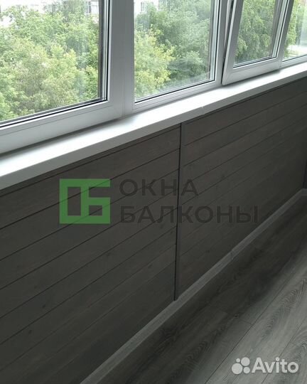 Остекление балконов в хрушевке