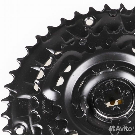 Система шатунов Shimano 3x9 MT101 170мм 44\32\22