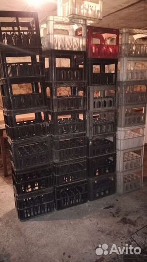 Пластиковые ящики для бутылок