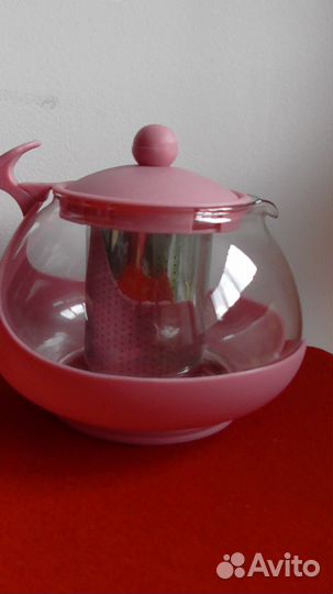 Чайник заварочный новый стеклянный