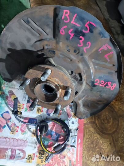 Ступица левая передняя