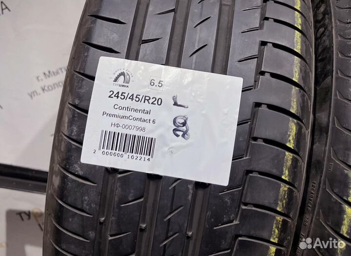 Continental PremiumContact 6 245/45 R20 94Y