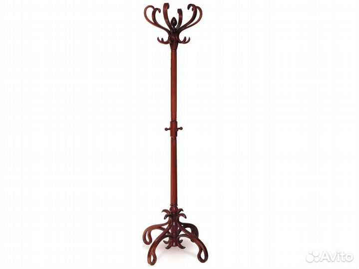 Вешалка напольная В 4Н средне-коричневый(909-007)