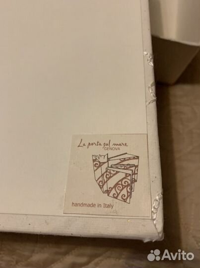 Итальянский свадебный фотоальбом ручной работы