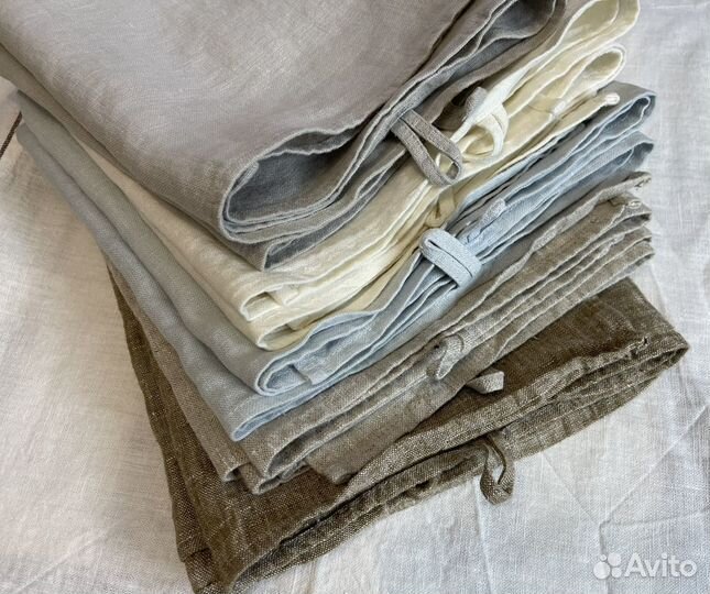 Полотенце «стираный» лен