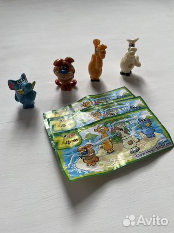 Киндеры серии натунс животные динозаврия монстры