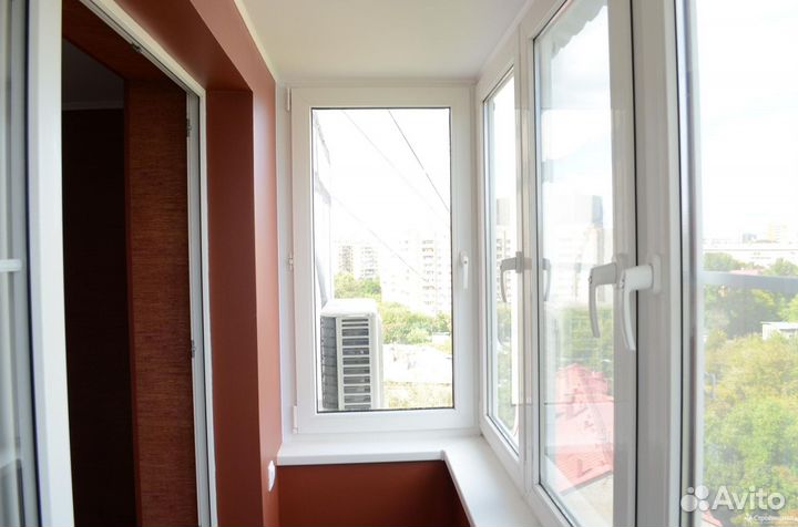 Остекление лоджий