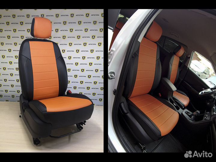 Авточехлы (алькантара) на Ford C-max