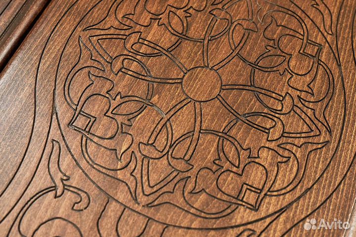 Нарды и шашки резные Хайк 50 х 50 см бук Армения 62526