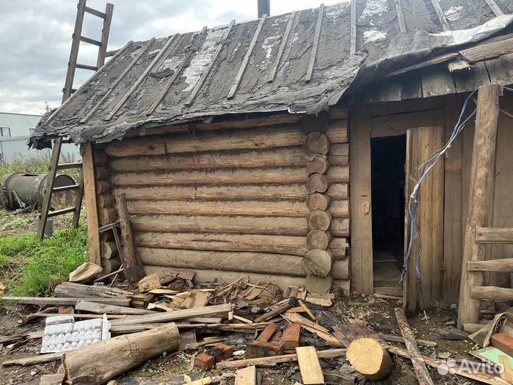 Сруб бани 3х3