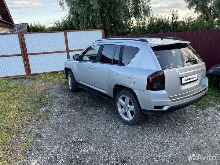 Jeep Compass 2.4 CVT, 2012, 205 000 км