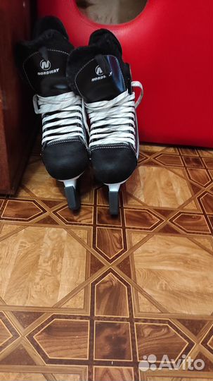 Коньки хоккейные nordway 41 размер