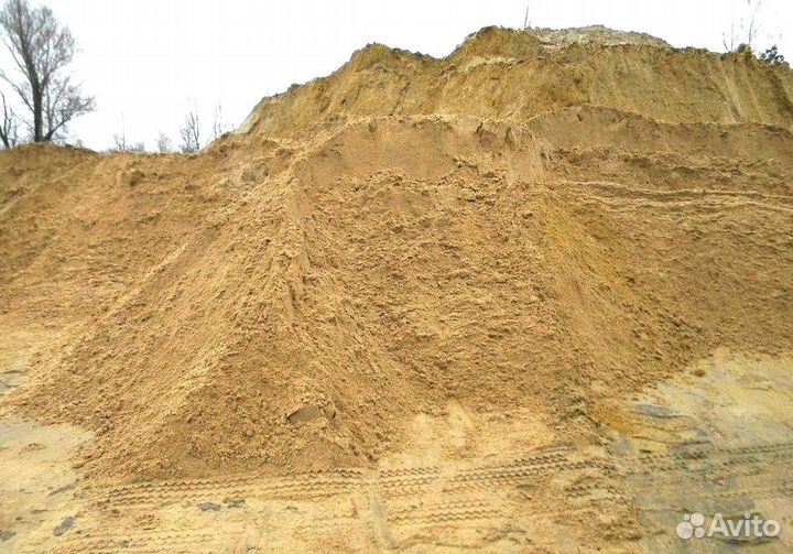 Песок с доставкой (карьерный, мытый)