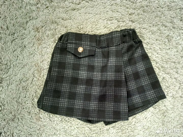 Юбка-шорты для девочки р.122