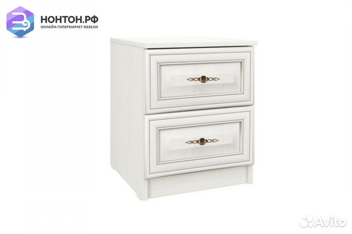 Тумба прикроватная Габриэлла вудлайн кремовый / са