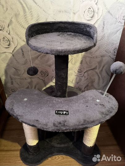 Домик для кошки с когтеточкой