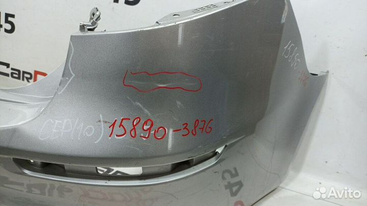 Бампер задний б/у для Kia Rio (15890) (866114Y500)