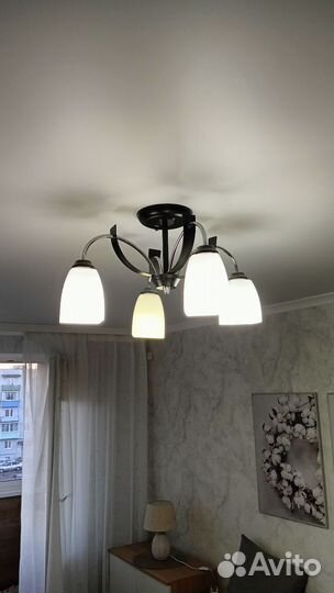Люстра потолочная бу