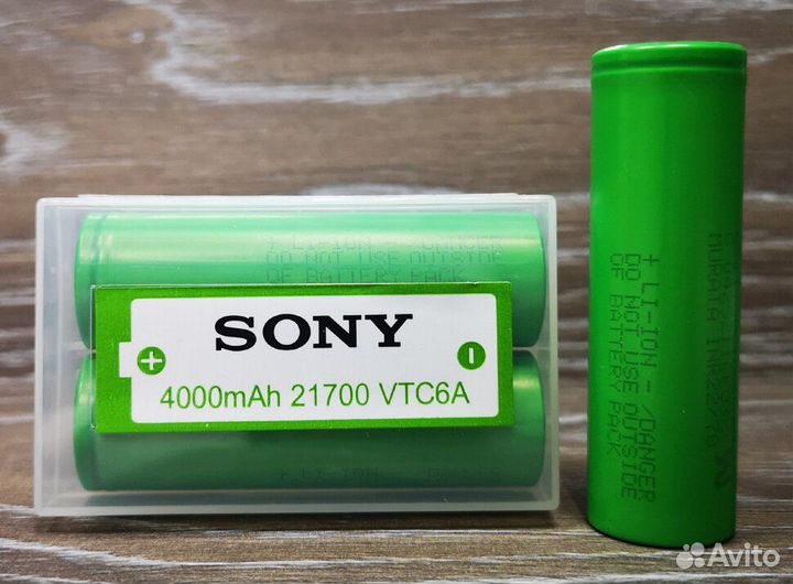 Литий-ионный аккумулятор Sony VTC6a 21700
