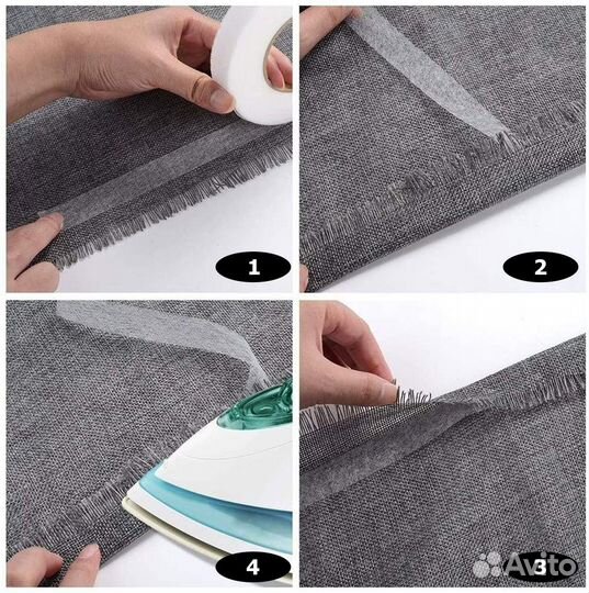 Клеевая паутинка для ткани сеточкой 1,5см х 100м