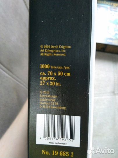 Ravensburger пазлы