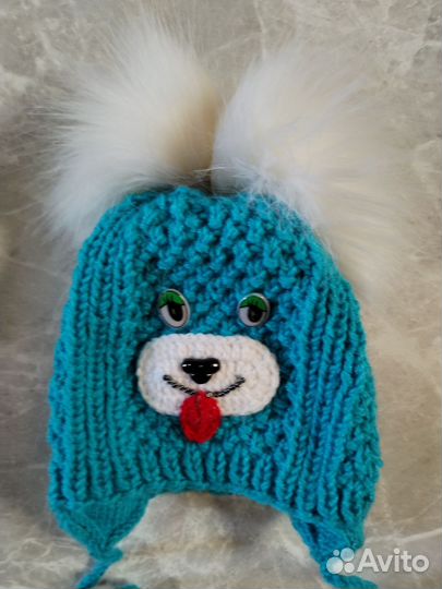 Шапки вязаные Новые