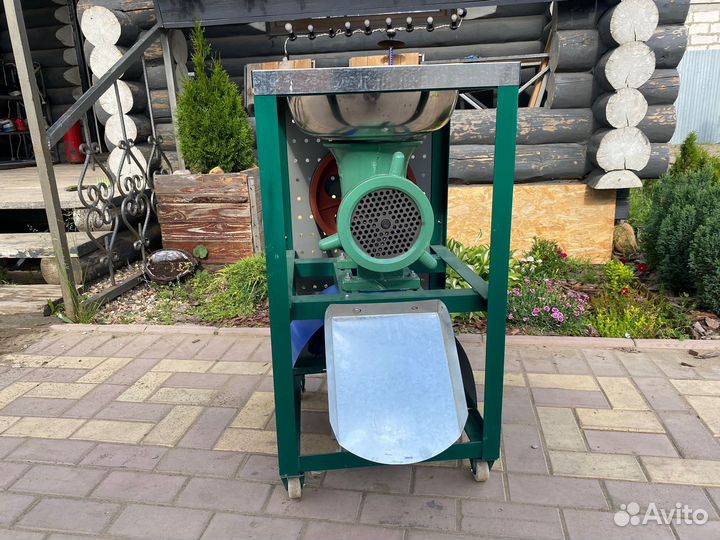 Промышленная мясорубка ms42 костедробилка