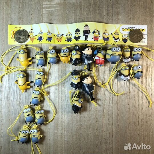 Миньоны chupa chups