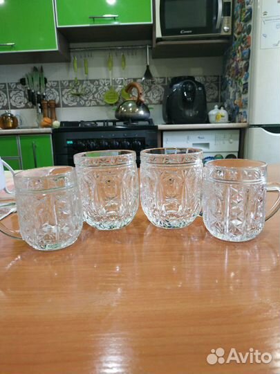 Кружка хрустальная