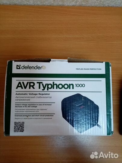 Стабилизатор напряжения Defender avr Typhoon 1000