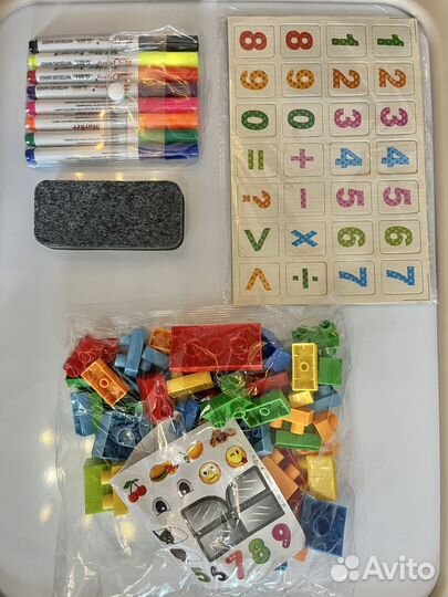 Мольберт детский для рисования со стульчиком