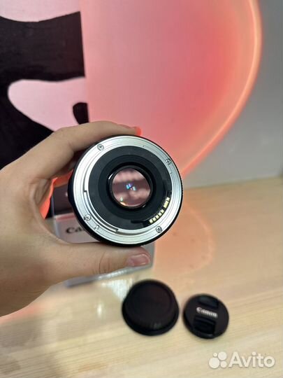 Объектив canon 50mm 1 8 stm