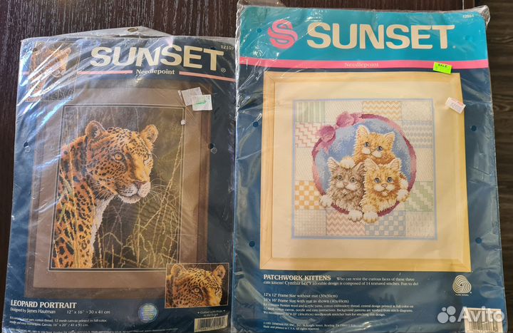 Наборы sunset гобелен для вышивания