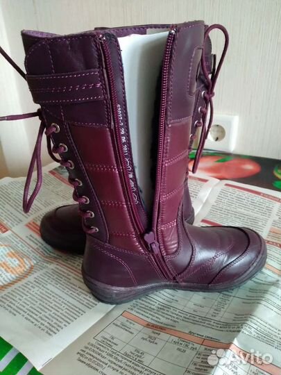 Зимний сапоги для девочек, Нижний 29р