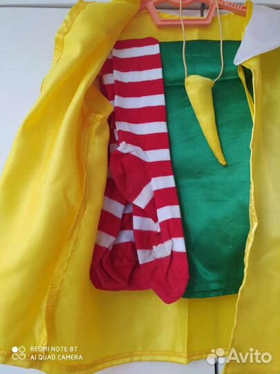 Карнавальный костюм буратино